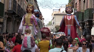 Ferias y Fiestas de Alcalá de Henares 2023 Pasacalles de Gigantes y Cabezudos [upl. by Nasaj]