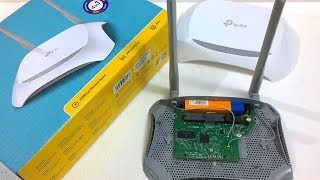 TP Link Router  Unboxing  Disassembly TLWR840N [upl. by Hagan]