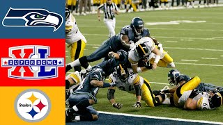 Seahawks vs Steelers Super Bowl XL HD [upl. by Adnolay867]