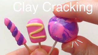 EASY Clay Cracking Tutorial DIY ASMR [upl. by Hamburger]