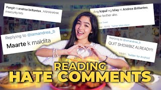 READING HATE COMMENTS  Andrea Brillantes [upl. by Magdaia]