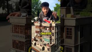 Insane Miniature Building Art🤯 [upl. by Aryaz]