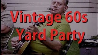 Vtg 70s Yard Party Banjo Beer Drinking Lawn Darts Smoking Super 8 Film Transfer [upl. by Zimmermann]