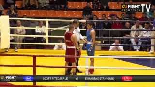 AŠociko bokso turnyras 2014  Eimantas Stanionis vs Scott Fitzgerald [upl. by Flynn679]