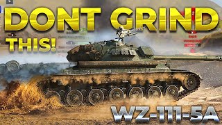 World of Tanks  WZ111 5A AMX 30B FV215b  DONT GRIND THIS NEW TANK [upl. by Laraine]