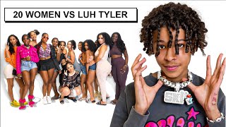 20 WOMEN VS 1 RAPPER LUH TYLER [upl. by Aneekat]