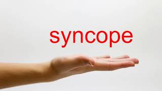 How to Pronounce syncope  American English [upl. by Luahs117]