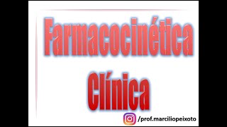 Farmacocinética clínica [upl. by Airod]