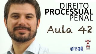 Aula 42  Direito Processual Penal  Medidas Cautelares Diversas da Prisão [upl. by Atterrol]