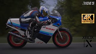 Slabby Suzi Superstar  1985 Suzuki GSXR750  VIR South  Ride 5  Xbox Series X  4K  Gameplay [upl. by Rebecka]