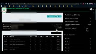 How to check your Past Results CGPA and Grade on NOUN eticketing system portal [upl. by Ynned]