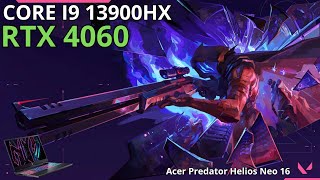 VALORANT  1080P  I9 13900HX  RTX 4060  ACER PREDATOR HELIOS NEO 16 [upl. by Cleopatre220]