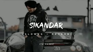 SIKANDAR song Sidhu Moose wala [upl. by Dopp944]