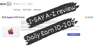 IPSOS ISAY DAILY EARN 1020 ACCOUNT CREATE REVIEW AND WITHDRAWHOW TO WORK IPSOS 2023 [upl. by Orianna641]