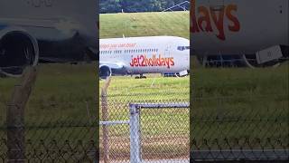 Jet2 holidays viralvideo aviationspotting planespotter avgeek BirminghamTravelling2024 [upl. by Akered]