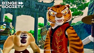 Kung Fu Panda 2008 The Furious Five Vs Tai Lung [upl. by Odnesor]