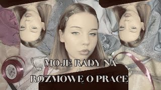 GRWM  MOJE RADY NA ROZMOWĘ O PRACĘ [upl. by Larred]