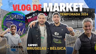 Vlog The Real Padel  Bruselas P2 Premier 2024 ft alexchozas [upl. by Aneeles942]