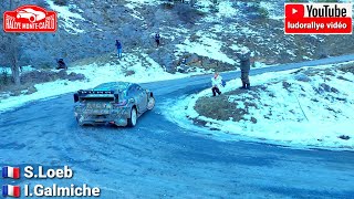 test MonteCarlo 2022 Sébastien Loeb Ford Puma WRC Hybride 2022  flat out [upl. by Morley799]