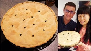 Recette méditerranéenne Tourte aux blettes Version Vegan [upl. by Ahseryt]