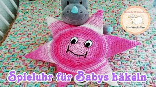 Süße Spieluhr für Babys ✨ Stern ✨ häkeln  Einfache Spieluhr für Babys häkeln  Amigurumi häkeln [upl. by Haziza]