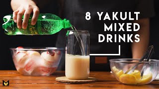 8 Yakult Mixed Drinks That You Can Easily Try At Home [upl. by Delphine484]