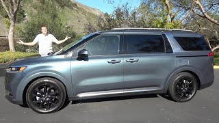 The 2022 Kia Carnival Is a HighTech Luxury Minivan [upl. by Nedla447]