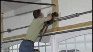 Z Installation of Garage Torsion Springs  Part 2 [upl. by Uah]