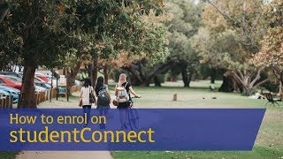 How to enrol on studentConnect [upl. by John]