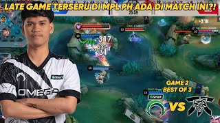 LATE GAME TERSERU DI MPL PH ADA DI MATCH INI  SMART OMEGA vs FNATIC ONICPH Game 2 KBreakdown [upl. by Hambley]