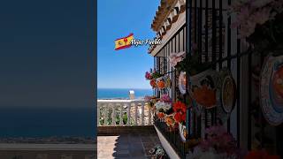 🇪🇦 Authentic andalusian white village in Spain📍MIJAS PUEBLO 🪴 travel beautiful andalucia [upl. by Pearman]