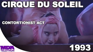 Cirque du Soleil  Contortionist Act 1993  MDA Telethon [upl. by Fishback]