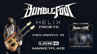 Bumblefoot  Helix guitar presets available now at Line 6 Marketplace [upl. by Ronnoc257]