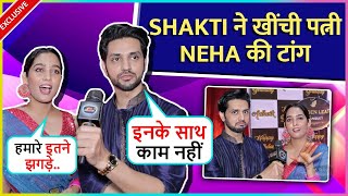 Shakti Arora Refused To Work With Wife Neha Saxena Pull Each Others Leg Says Hum Saath Kaam Nahi [upl. by Adnomal]