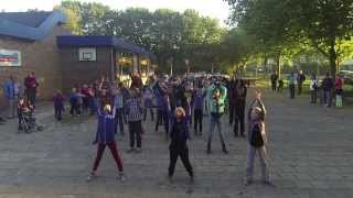 Flashmob Oranje Nassau Kootstertille [upl. by Ellinger]