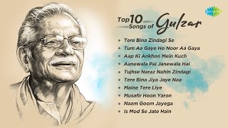 Top 10 Songs of Gulzar  Tere Bina Zindagi Se  Tum Aa Gaye Ho Noor Aa Gaya  Tujhse Naraz Nahin [upl. by Deaner]