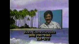 Nano Cabrera Tropi Musical  TV Commercial Puerto Rico 1990 [upl. by Hasen]