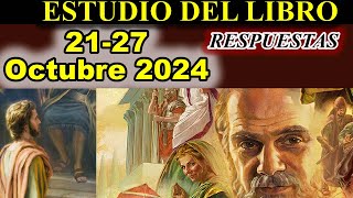 Respuestas ESTUDIO DEL LIBRO de congregacion 2127 de Octubre 2024mp4 [upl. by Walls]