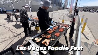 Foodie Land Foodie Fest in Las Vegas 4123 [upl. by Anelehs]