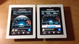 iPad 3 vs iPad 4  Wifi Speed TEST Results  iPad 3rd Generation vs iPad 4th Generation [upl. by Orodoet10]