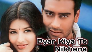 Pyar Kiya To Nibhana  Major Sahib  Hindi Instrumental Music  Anuradha  Udit  Ajay  Sonali [upl. by Allets]