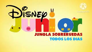 JUNGLA sobre ruedas de todos los días de disney junior [upl. by Ninetta]