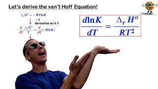 Derive the Van’t Hoff Equation  sweet and easy using the GibbsHelmholtz Equation [upl. by Eimaj]