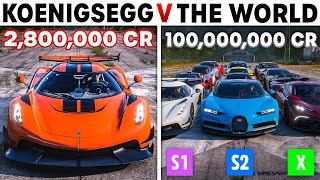 FORZA HORIZON 5  COMPREI O CARRO MAIS RÁPIDO DO JOGO KOENIGSEGG JESKO 09 [upl. by Idnyl575]