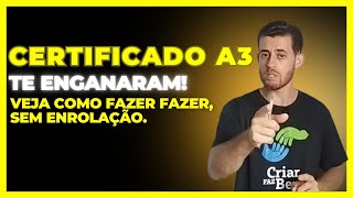 Como fazer o Certificado Digital A3 SISPASS do IBAMA [upl. by Aihseit96]