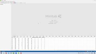 Read in a Custom 2level Design in Minitab 19 [upl. by Lirbaj]