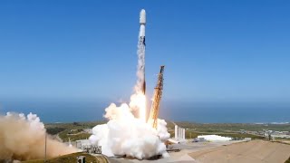 SpaceX launches Worldview satellites on boosters recordtying 20th flight nails landing [upl. by Estes]