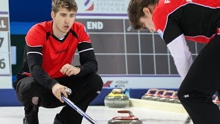 CURLING SUIHUN WCF World Mixed Doubles Chp 2016  Group A  HIGHLIGHTS [upl. by Syl]