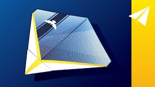 Beautiful Paper Glider — Learn How to Fold Elanus [upl. by Ellison264]