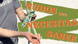 Cómo Hacer los Nudos Básicos que Todo Arborista Debe Conocer  TreeStuff [upl. by Nirual743]